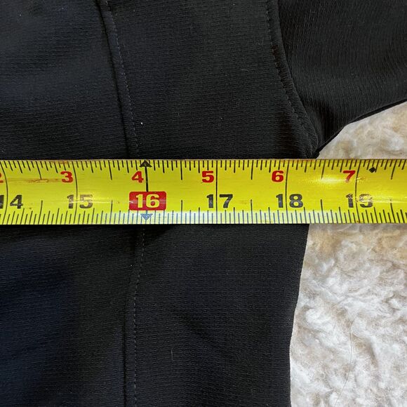 The North Face Fleece Crewneck Black Tekware Size Small Hiking Running Winter - Picture 12 of 12